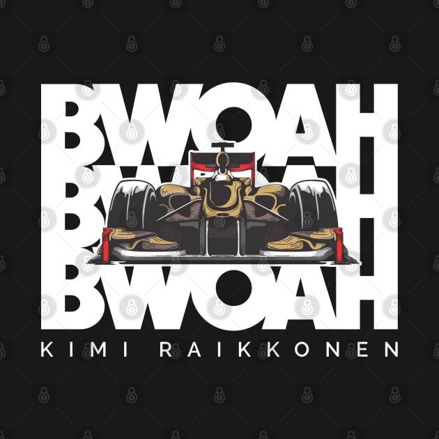 Kimi Raikkonen - Bwoah by jaybeetee