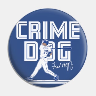 Fred McGriff Toronto Crime Dog Pin