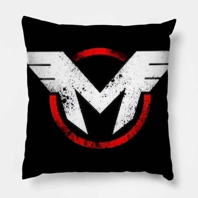 TEAM MYTHIC MERCH Pillow by Team Mythic Store