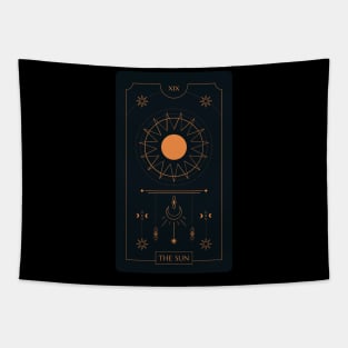 The Sun Tarot Card Tapestry