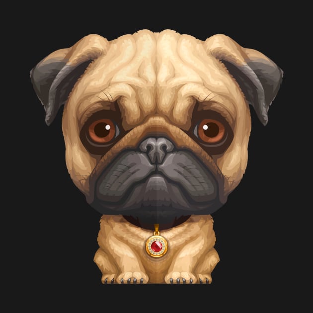 Pug by stonemask