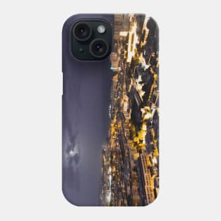 Panoramic View Of Marbella At Night Phone Case