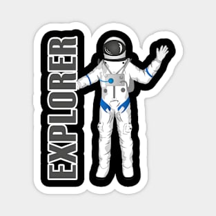 Eplorer astronaut Magnet