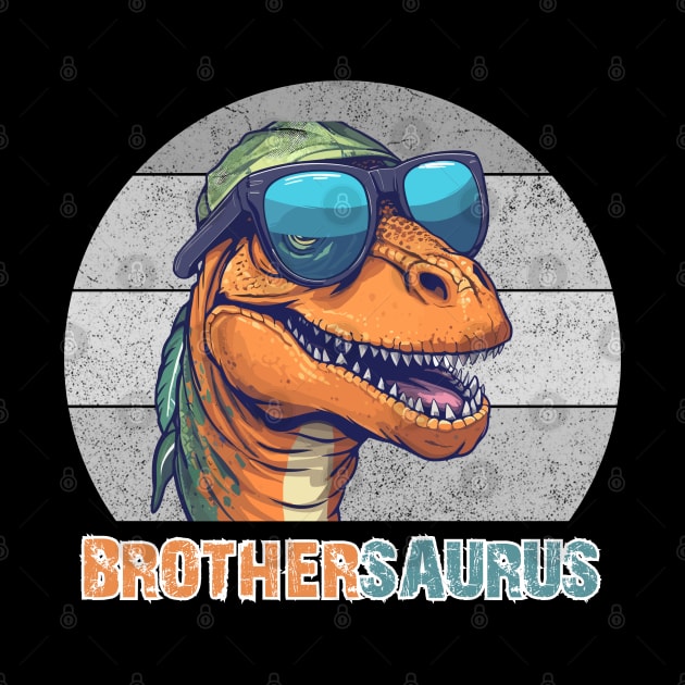 Brothersaurus T rex Dinosaur Brother Saurus Family Matching by Emouran