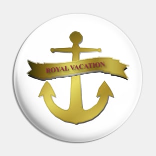 Royal Vacation Anchor Pin