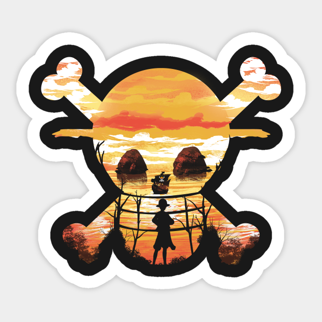 Straw Hat Crew - One Piece - Sticker