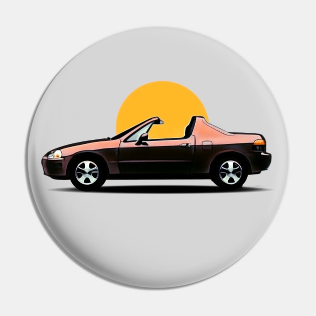 Honda Civic Del Sol Pin by CarTeeExclusives