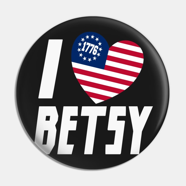 Betsy Ross Flag Victory 1776 Pin by B89ow