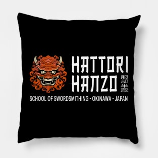 School Of Swordsmithing - Hattori Hanzo Pillow