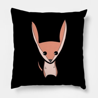 fox who is thinking about something Pillow