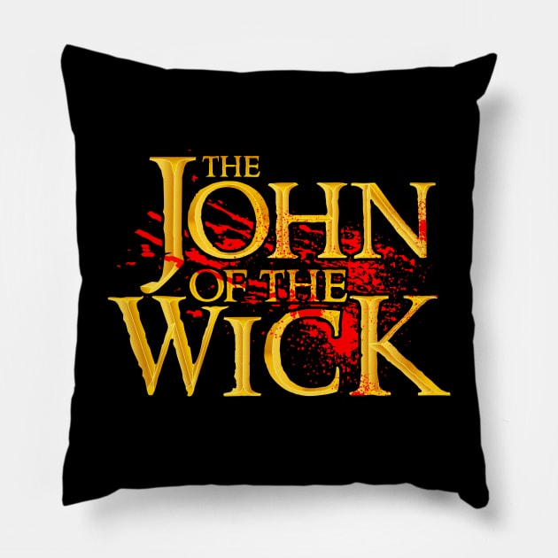 wick ring Pillow by spoilerinc