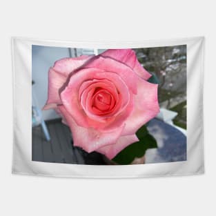 Pink Promise Rose For Breast Cancer Awareness Tapestry