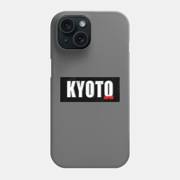 Kyoto, Japan Distorted Phone Case by TaliDe