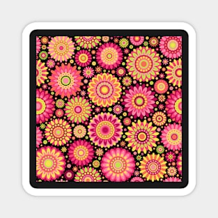 Floral pattern Magnet