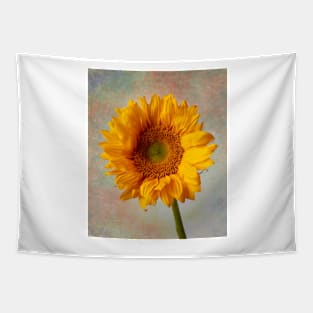 Textured Golden Sunflower Tapestry