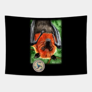 Flying Fox Indian Fruit Bat Tapestry