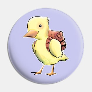 Adventurous duckling Pin