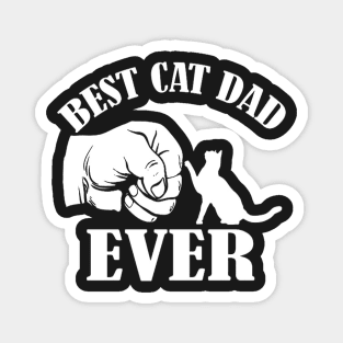 best cat dad ever Magnet