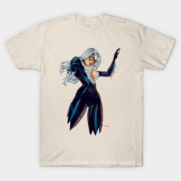 Black Cat Pinup T Shirt Teepublic
