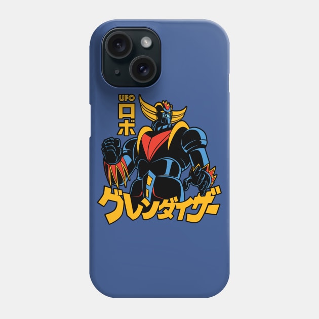 148 Goldrake Jap Phone Case by Yexart