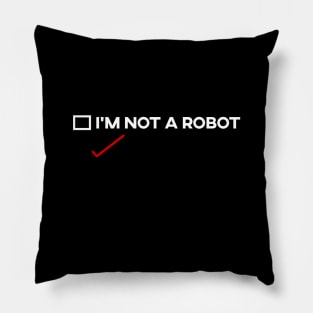 ROBOT CHECK Pillow