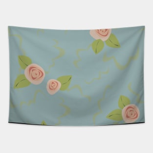 Rosey Bush Tapestry