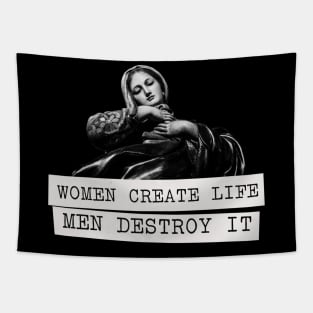 Women Create Life Tapestry