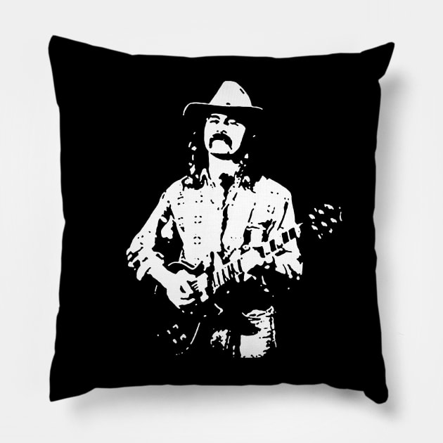 Vintage Dickey betts Pillow by danterjad