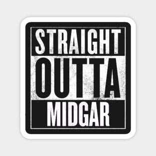 Straight Outta Midgar - Final Fantasy VII Magnet