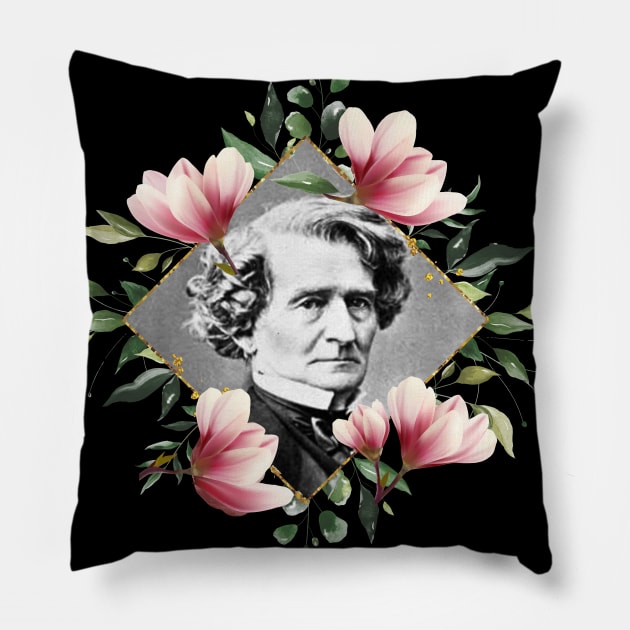 Hector Berlioz Pillow by TheMusicophile