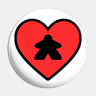 Meeple in my heart! Pin