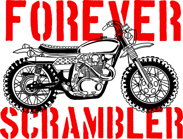 Forever scrambler Kids T-Shirt by depank