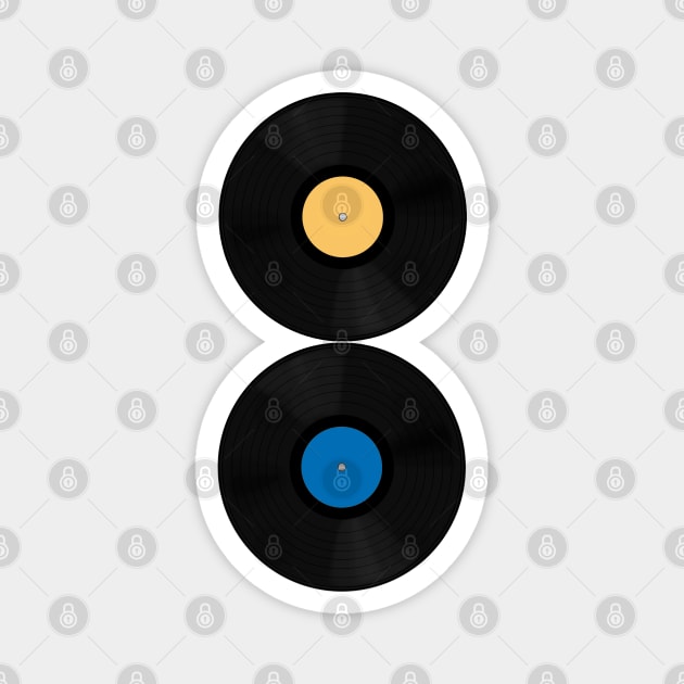 LP records Magnet by DiegoCarvalho