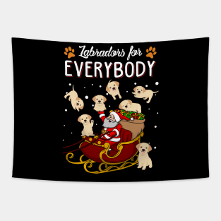 Labradors Christmas Sweater Tapestry