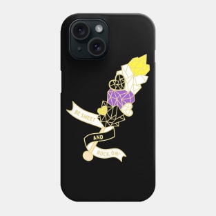 Rock Candy - Non-Binary Pride Phone Case