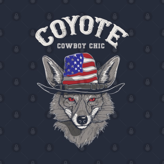 Coyote Cowboy Chic by Yopi