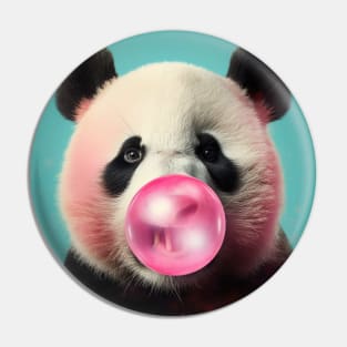 Bubblegum Panda Bear Pin