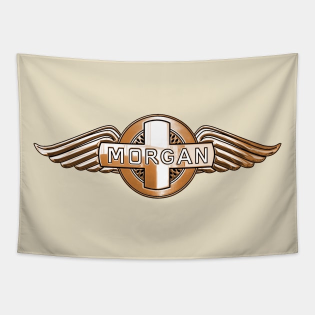 Morgan Cars UK Tapestry by Midcenturydave