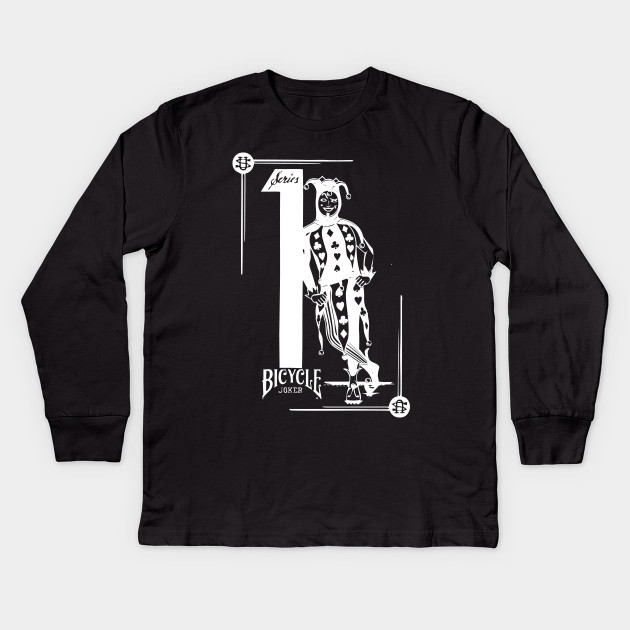 Joker Brand 2 Playing Cards Kids Long Sleeve T Shirt Teepublic