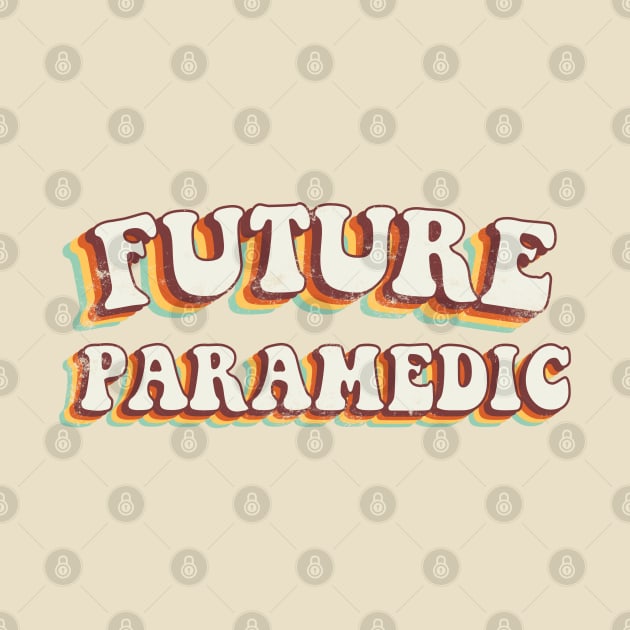 Future Paramedic - Groovy Retro 70s Style by LuneFolk