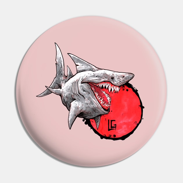 Shark Pin by Lagonza