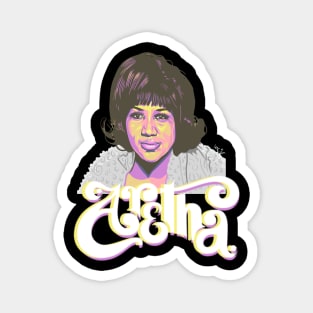 Aretha Franklin Magnet