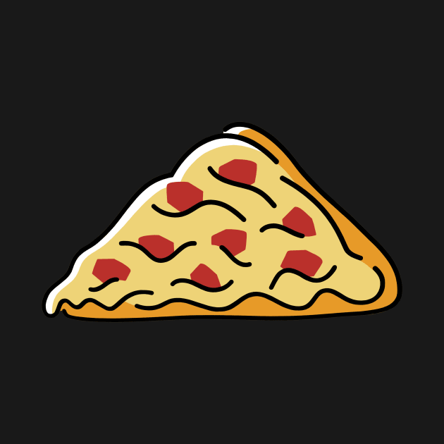 Pizza - Pepperoni by BigOrangeShirtShop