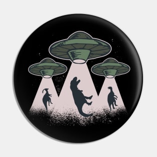 UFO DINOS Pin