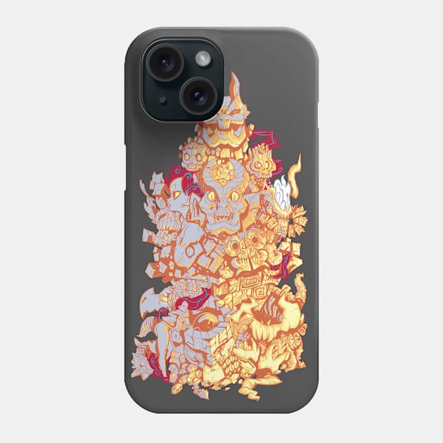 soul chimney Phone Case by tinbott