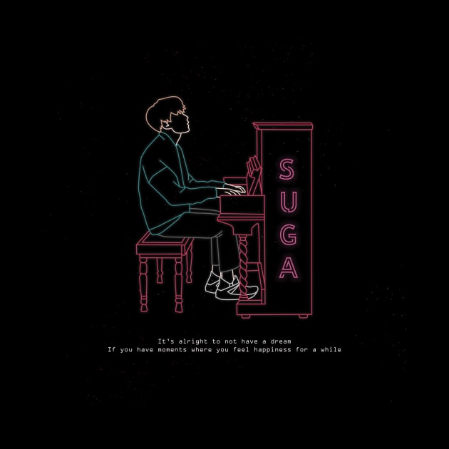 BTS SUGA WITH PIANO by moritajung