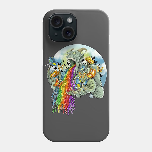 Stay Positive Phone Case by davemyersillustration