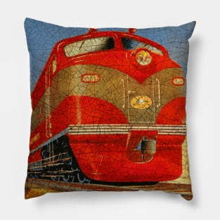 Trans Australia Railroad Pillow