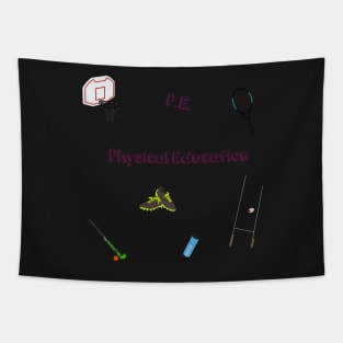 Physical Education Sticker Pack Tapestry