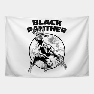 Vintage Black Panther Tapestry